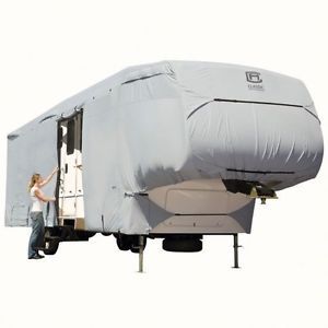 EXTRA TALL 5th Wheel Cover  - Model 5 fits 33-37 ft L Extra Tall 5th wheels