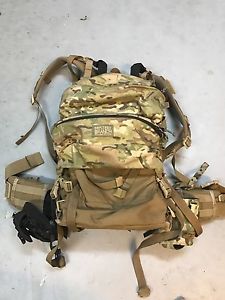 mystery ranch crew cab backpack multi cam tan hunting pack military loadhauling