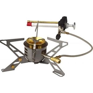 NEW Primus Multi-Fuel Camp Stove with Wind Screen