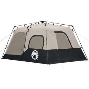 coleman instant 8 person tent, black, 14x10-feet