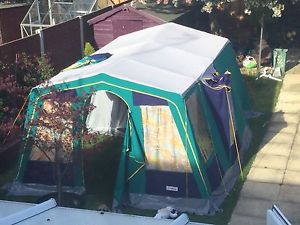 MARECHAL Vintage Retro Canvas Frame Tent + Cooker, Excellent Condition. Sleeps 4