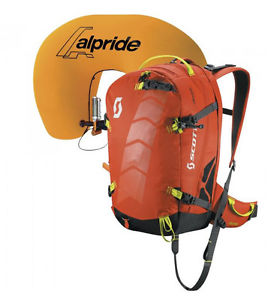 SAC AIRBAG SCOTT PACK AIR FREE AP 30 KIT TANGERINE ORANGE MODELE 2016/2017