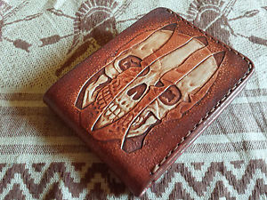 Custom Knife Factory Leather Wallet CKF Trinity 4