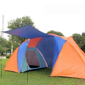 Camping Tent Large Canopy New Outdoor 6 Person Family Tarp Shelter Instant Cabin