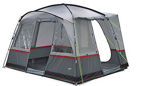 Busvorzelt High Peak Tour, Farbe: hellgrau/dunkelgrau/rot Multivan