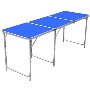 1.8m/6ft Aluminum Portable Folding Camping Picnic Party Dining Table -SH O8P0