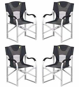 Kampa The Boss Folding Directors Chair x 4