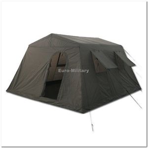 Military Army Outdoor Large BaseCamp Tent Shelter 6 Person - Olive - Brand New