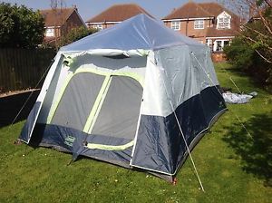 Coleman Instant Cabin 10 Person Instant Tent 60 Second Set-up
