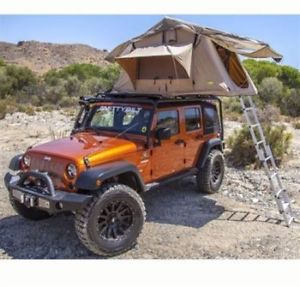 Really Cool Pop-Up tent For Jeep's Water-Proof 300 Pound Capacity and Roof Rack