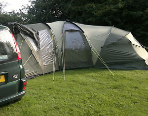 Outwell Hartford L Tent and Hartford Front Extension