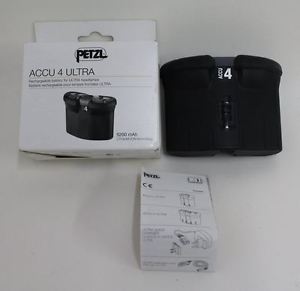 PETZL Accu 4 Ultra Black Rechargeable 5200 mAh Battery For Torch Headlamps