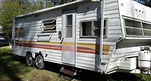Shasta camper travel trailer