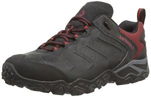 Merrell - Chameleon Shift, Senakers a collo basso da uomo, Nero (Black Red), 41