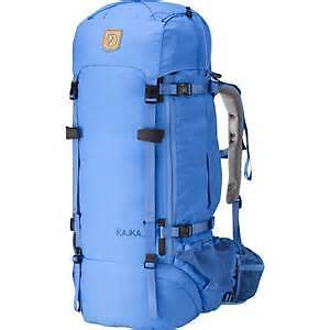 Backpacks 60+ liters Fjällräven Kajka 100 100 Liters Blue