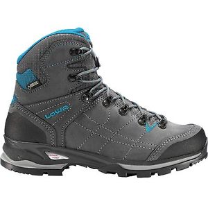 Lowa Vantage GTX Mid Ws Damen Gore-Tex Wanderschuh 220698-9768 anthrazit/türkis