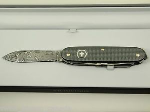 Victorinox 2016 Limited Edition Damascus Pioneer X Alox Swiss Army Knife #2496