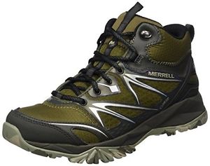 Tg 47 EU| Merrell Capra Bolt Mid Gore-Tex, Scarpe da Arrampicata Uomo, Multicolo