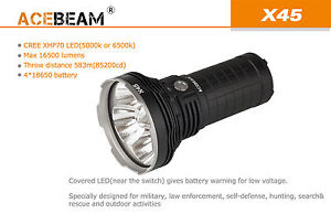 ACEBEAM X40 inkl Akkus mit Rechnung