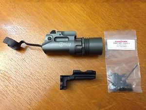 Vintage Old Surefire Flashlight with mount Near Perfect Condition Free Shipping