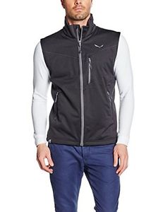 Tg 52| Salewa Fanes Sw M Vst - Gilet da Fitness da Uomo, colore Nero, taglia 52/