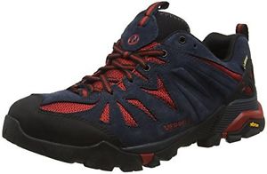 Tg 42 EU| Merrell Capra Gore-Tex, Scarpe da Arrampicata Uomo, Blu (Navynavy), 42