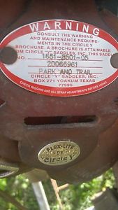 circle y flex lite- brown-very well kept