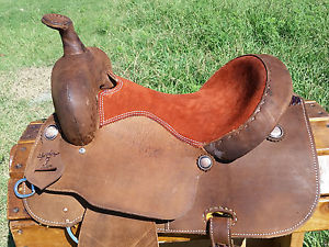 14.5" Shepherd Saddlery Barrel Racing Flex Trail Saddle