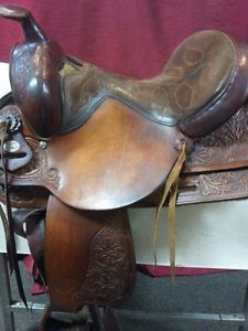 Circle Y Western Saddle, 15 Inch seat
