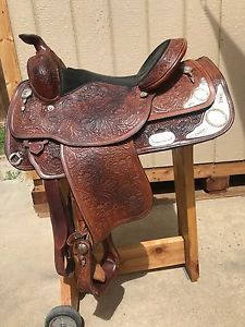 Usd Circle Y Equitation Western Saddle 15" Full Bars