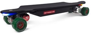 41" Metroboard DUAL DRIVE Electric Longboard Skateboard STEALTH EDITION 24 MPH