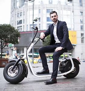 Scooter Citycoco 1000w Black Frame Black Fenders