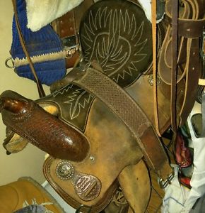 Masters barrel saddle and bonus no name saddle