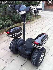 Q5 Electric Upright Scooter-Optional Seat-Black