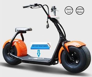 1000W  Fat Tire Electric Scooter  City Scooter High Quality Poland