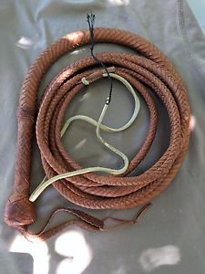 David Morgan 12ft Kangaroo overlay 12plait Whip