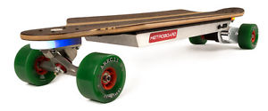 41" Metroboard Slim Electric Longboard Skateboard HARDWOOD EDITION 24 MPH