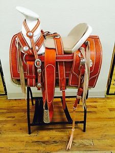 CHARRO MEXICAN SADDLE MONTURA CHARRA PITIADA