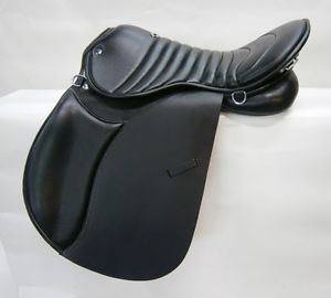 saddle with tack set-CHAIR ENGLISH \ "ICELAND \" - LEATHER -