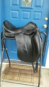 17" hermès corlandus monoflap dressage saddle