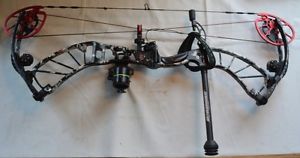 NEW 2016 OBSESSION DEFCON M7 60-70# 30" RH KRYPTEC CAMO TYPHON RED COMPOUND BOW