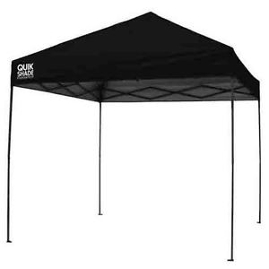 10 ft. Adjustable Instant Expedition Black 100 Team Color Canopy Shade Tent