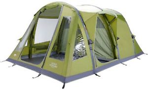 Vango Spectrum 600 AirBeam Tent, Herbal, Ex-Display Model (RC/E09BL)