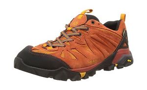 Merrell Capra Mens Hiking Shoes Brown (Dark Rust) 8 UK NEW