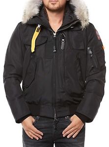 NUOVO GIACCA PONTICELLO PARA PIUMINO DA UOMO GOBI MAN NERO UOMO