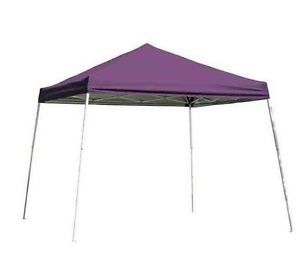 10x10 Slant Leg Popup Canopy Pur