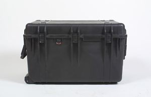 Peli Scatola Pelibox Pelicase 1660 nero Jumbo ermetico galleggia in acqua
