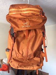 ARC'TERYX AXIOS 50 - 55L COPPER MEN's REGULAR Backpack Camping Backpacking