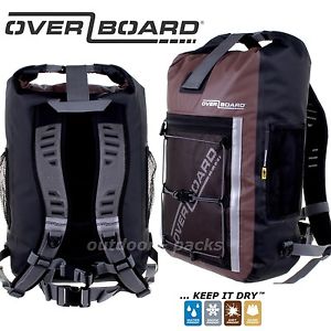 OverBoard Etanche Sac À Dos Sac de marin 30 Liter Prof. Sport marron