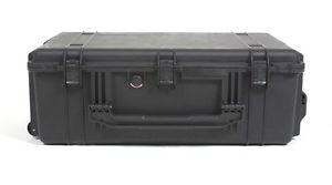 Peli Boîte Pelibox Pelicase 1650 avec Emballage en mousse noir étanche à l'air t
